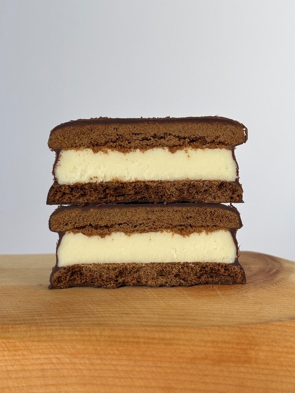 Producto - ALFAJOR CON MOUSSE DE LIMON