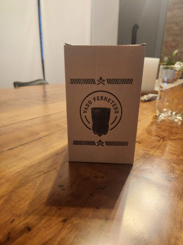 Producto - CAJA INDIVIDUAL PARA VASO FERNETERO