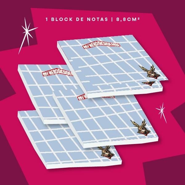 Producto - Block de notas - my hero academy - all might