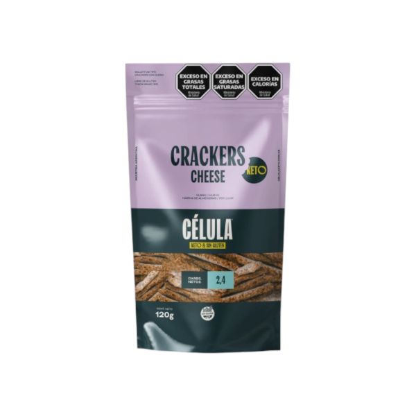 Producto - Crackers Cheese Keto x 120g