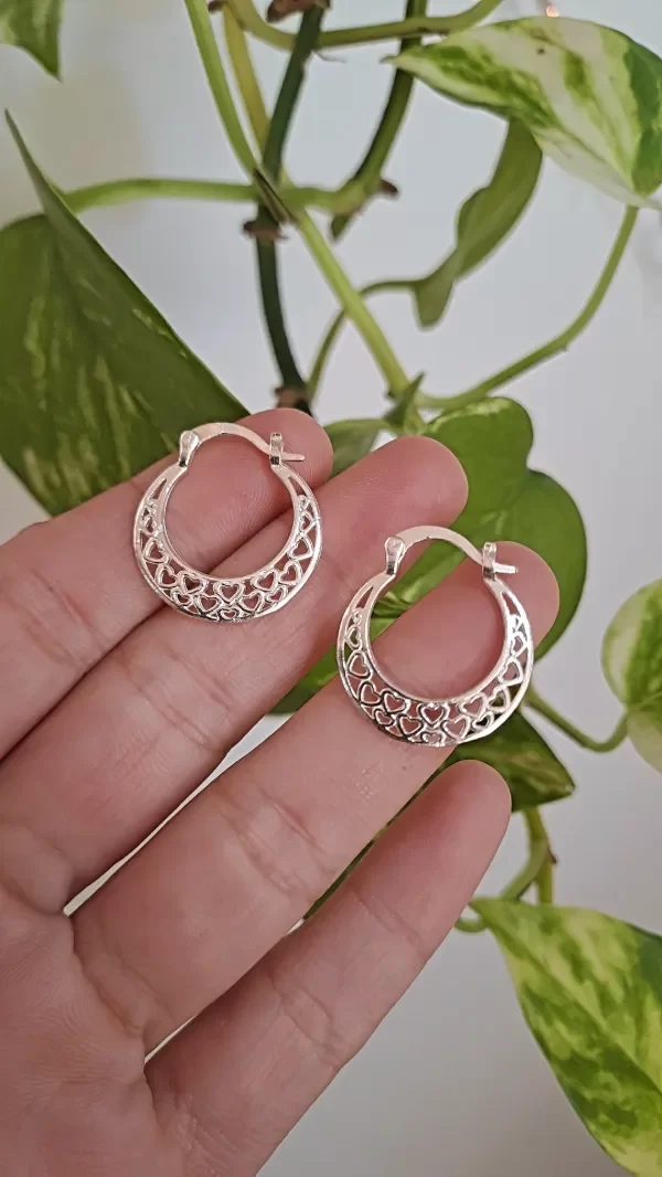 Producto - Aros Bali Corazoncitos
