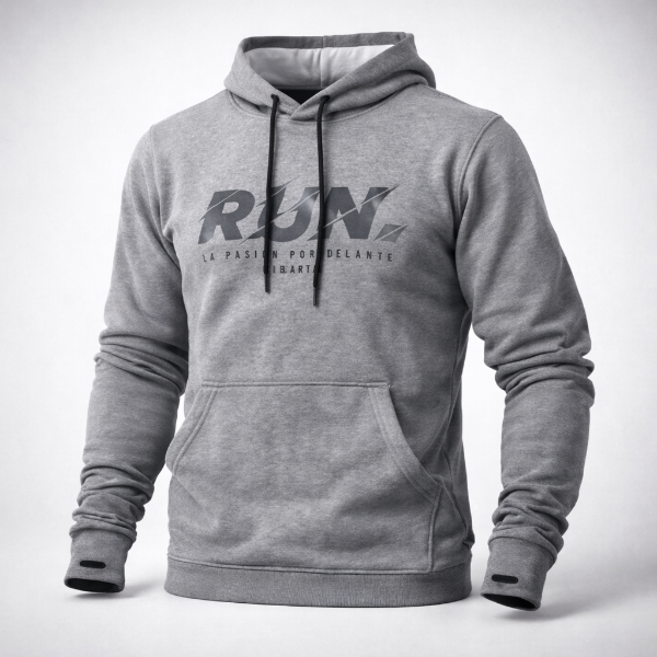 Producto - Canguro Cibarta RUN Frisado Gris