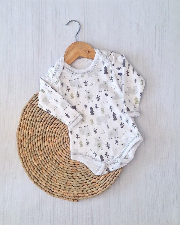 Producto - Body algodón NÓRDICO (unisex)