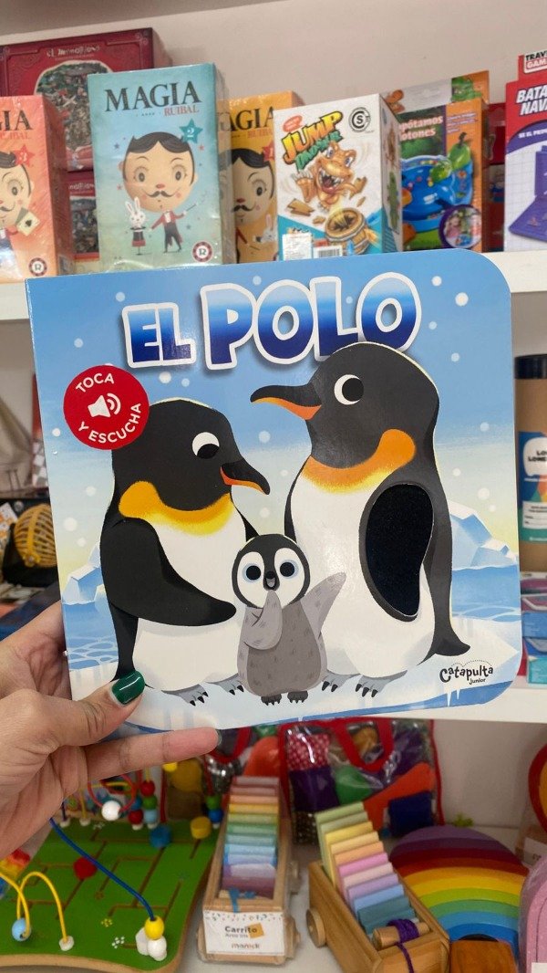 Producto - Libro sonoro "El polo"- Toca y escucha