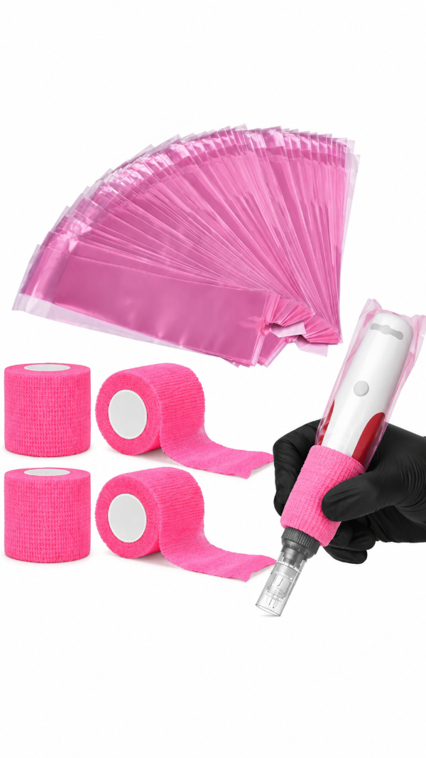 Producto - FUNDAS PROTECTORAS P/DERMAPEN (25 UNID) + 1 CINTA DE AGARRE - 2