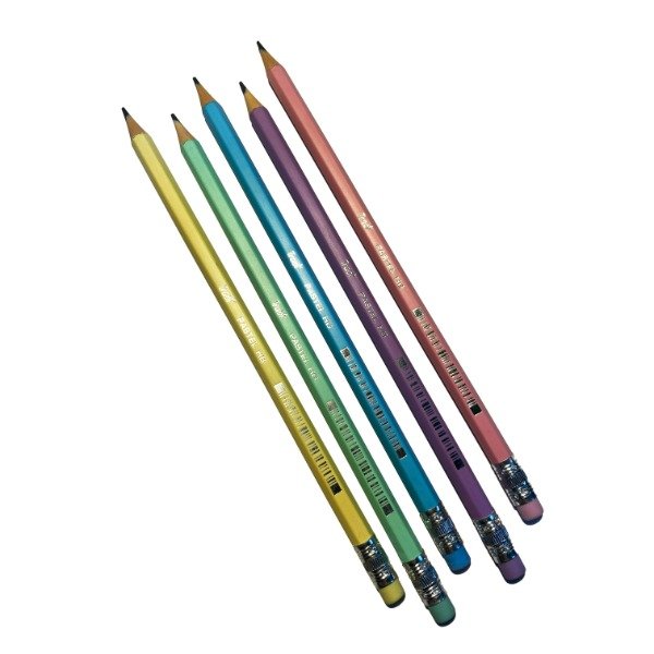 Producto - Lápiz Negro Trabi - Colores Pasteles