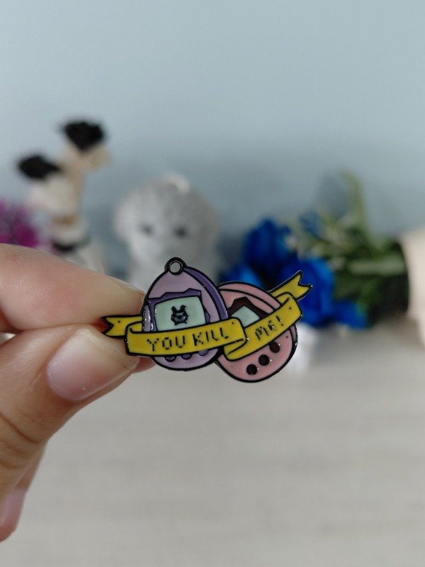 Producto - Pin metalizado - You kill me! #1455
