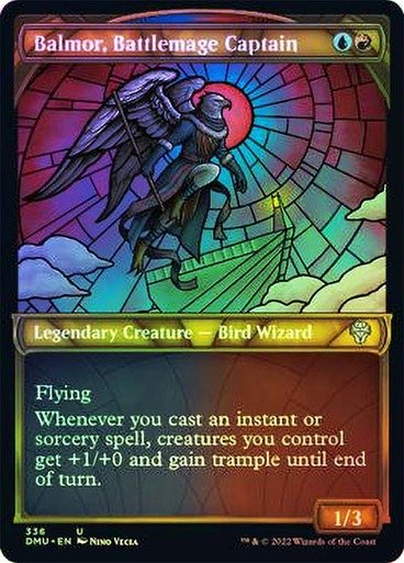 Producto - Balmor, Battlemage Captain (Showcase) (Textured Foil)