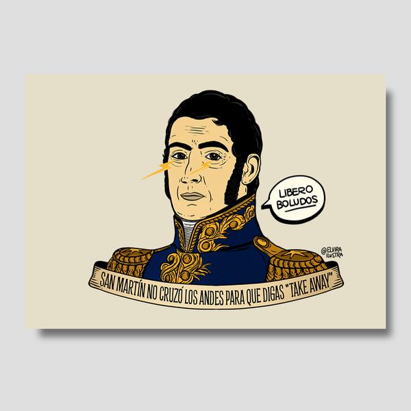 Producto - San Martín - Libero boludos