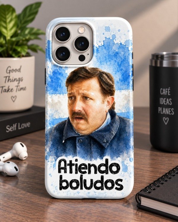 Producto - Funda Celular // Atiendo boludos