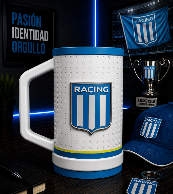 Producto - Club Atletico Racing Club Blanco 650cc - 1
