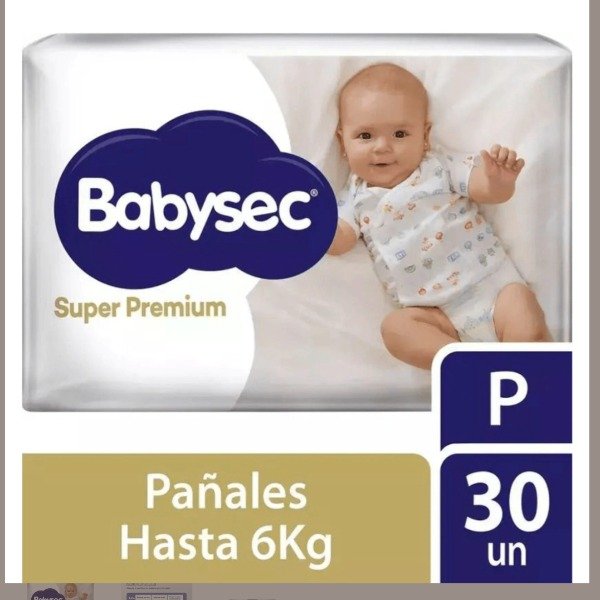Producto - Babysec Super Premium P x 30