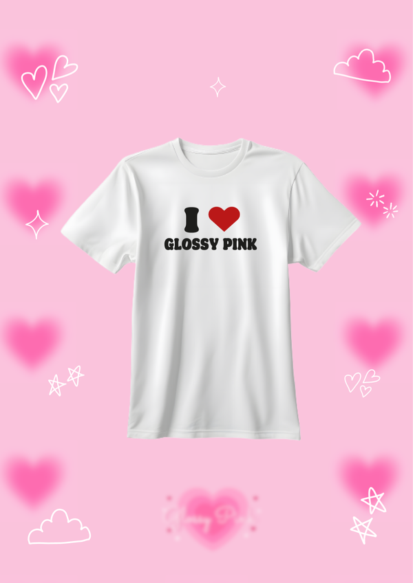 Personaliza tu Remera de I LOVE algodón