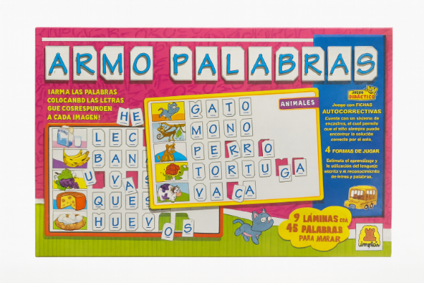 Producto - Juego Didáctico  Armo Palabras