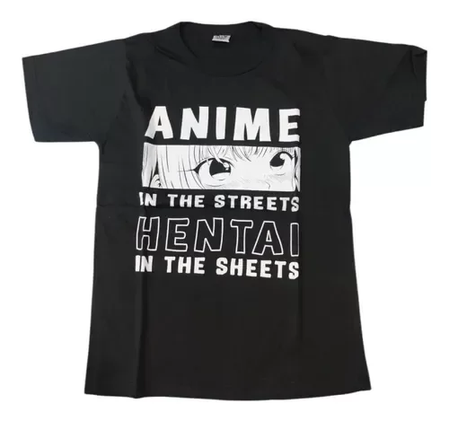 Producto - Remera Estilo Ahegao Anime In The Streets (AHEGAOREAD1)