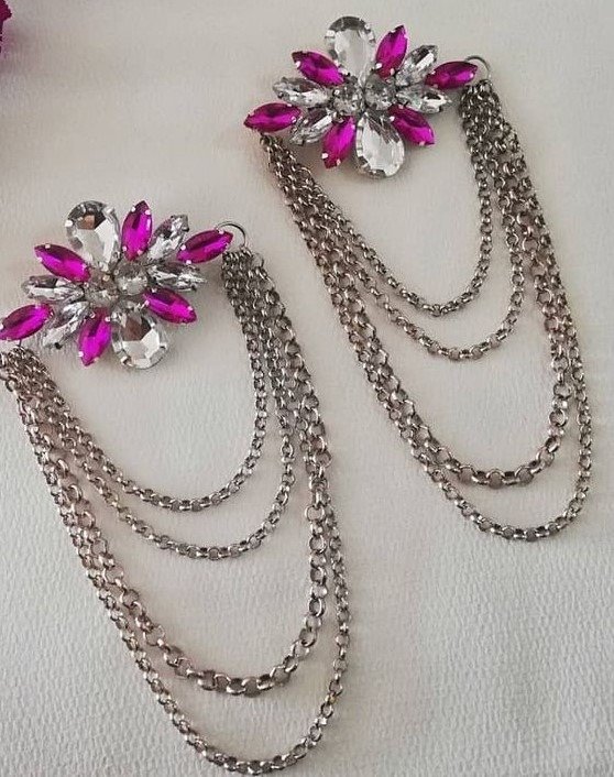 Producto - Charreteras con cadenas colgantes
