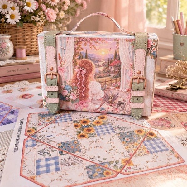 Producto - Kit imprimible: Valija de primavera