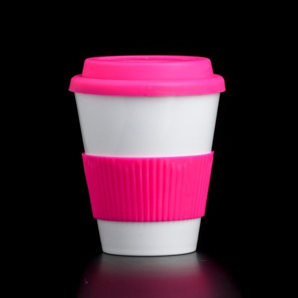 Producto - VASO TÉRMICO SILICONA FUCSIA X 12 U