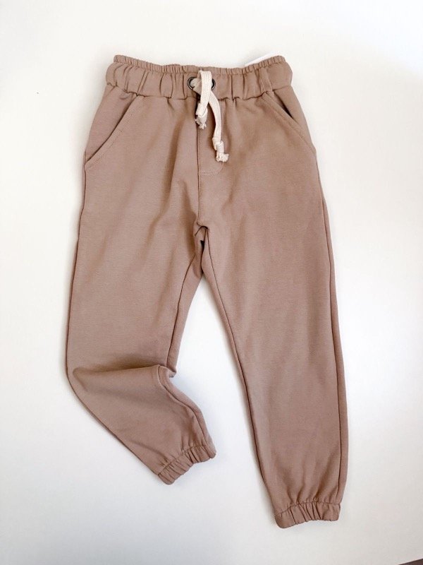 Producto - Jogger oliver frisa elastizada beige