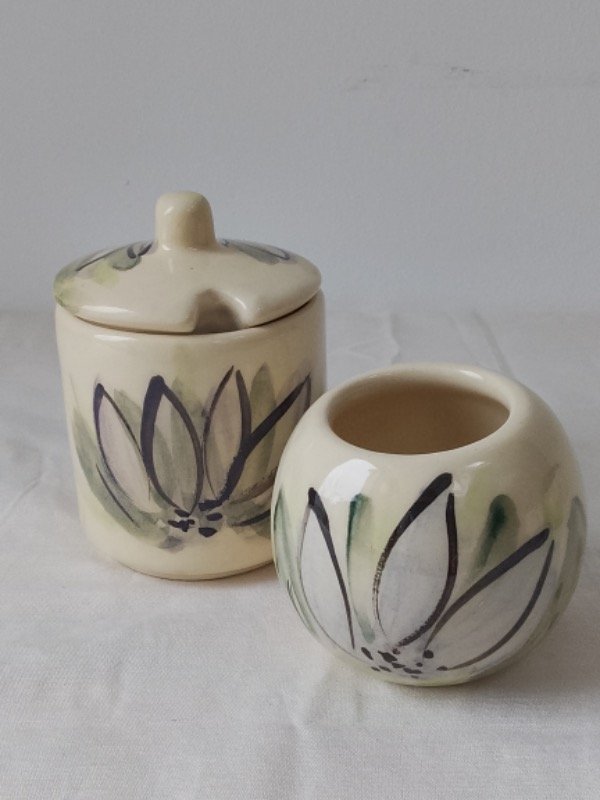 Producto - Mate y azucarera Flor