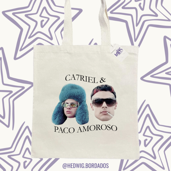 Producto - TOTE BAG Tiny CA7RIEL Y PACO - DTF