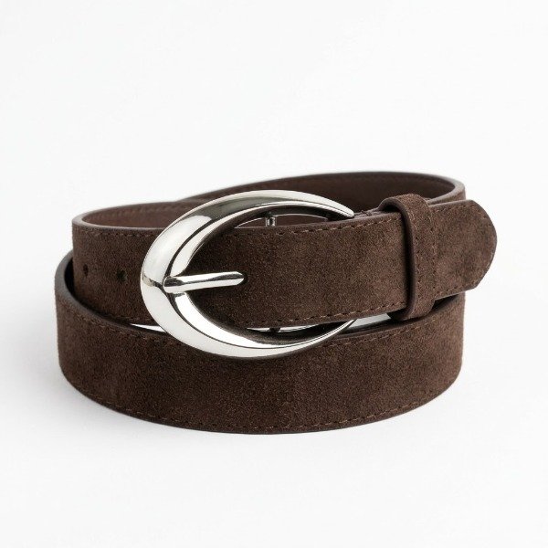 Producto - Cinturón Gamuzado Hebilla Oval - 1