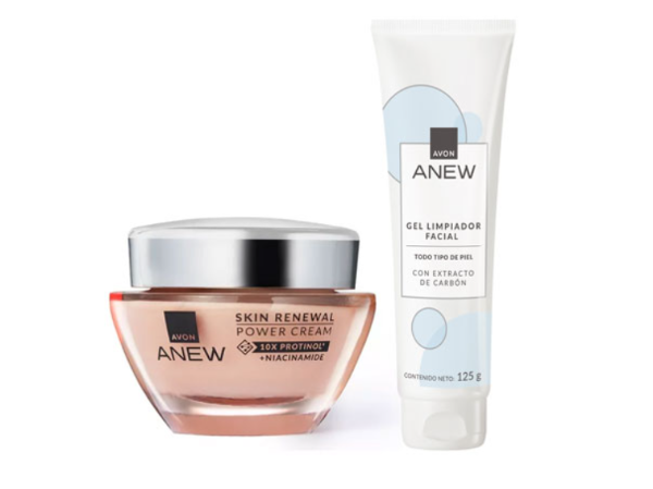 Producto - Kit Crema Facial con Niacinamida y Gel Limpiador Facial x 2