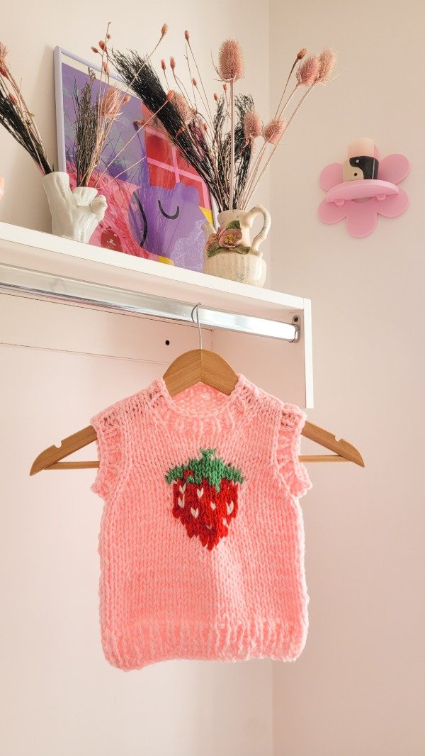 Producto - Chalequito Frutilla