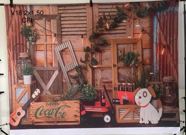 Producto - FONDO VINTAGE CON FALLA IMPERCEPTIBLE MA 200X150 V18