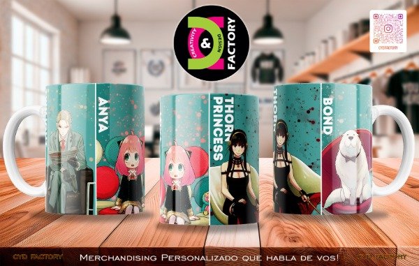 Producto - Taza - Anime - Spy x Family - TZ-RT-BL-11OZ-38-ANM-SXF