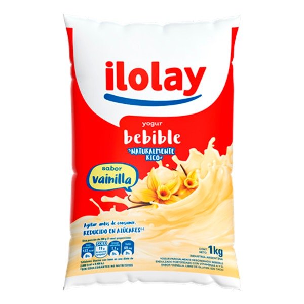 Producto - YOGURT SACHET X 1 LT ILOLAY