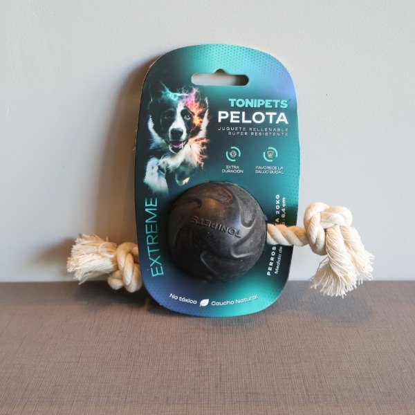 Producto - Pelota rellenable con soga Xtreme