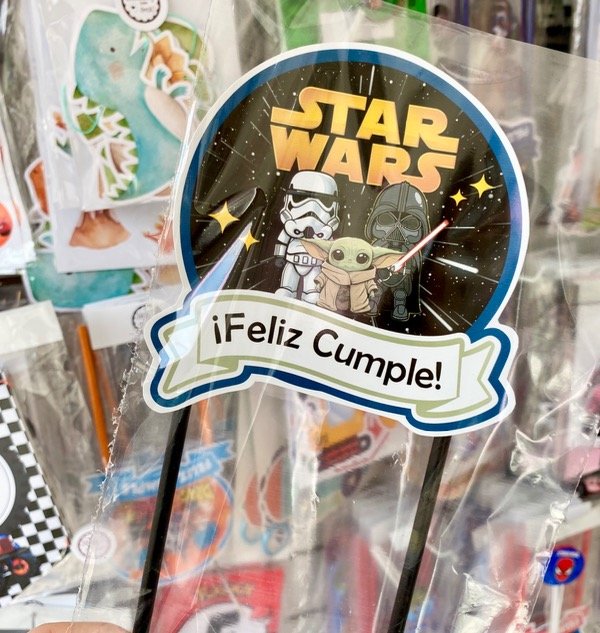 Producto - "Star wars" Topper torta