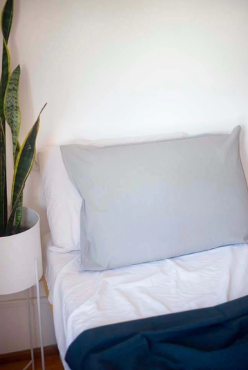 Producto - Almohadon tusor  gris perla 50x70 cm