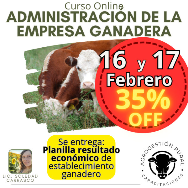 Producto - Curso online Administración de la Empresa Ganadera