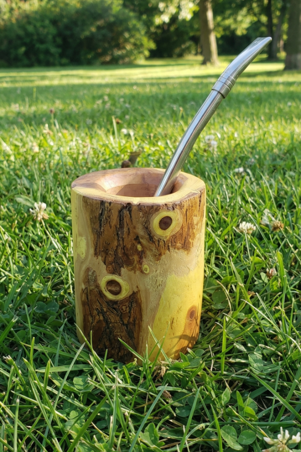 Producto - Mate Cilindro Madera de Ñandubay (Leer Descripción)