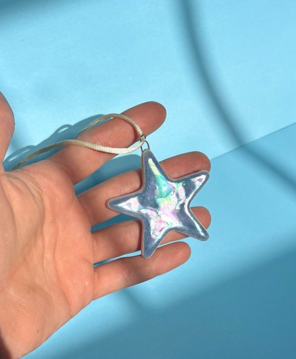 Producto - Estrella BIFAS Tornasol Natural y Azul