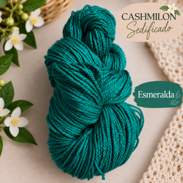 Producto - Cashmilon Sedificado Esmeralda