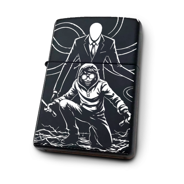 Producto - Encendedor Zippo - Creepypasta - Slenderman - 2