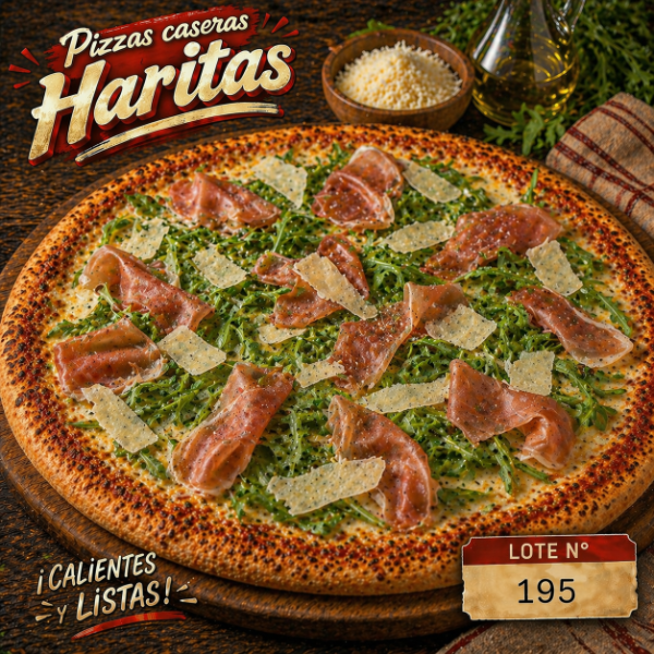 Producto - Rúcula, Parmesano y Jamón Crudo