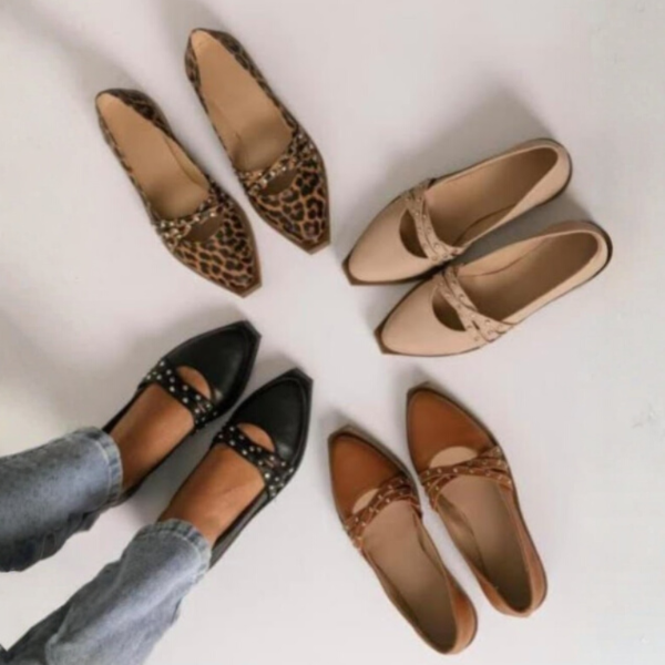 Producto - Ballerinas punta cuadrada Tyana