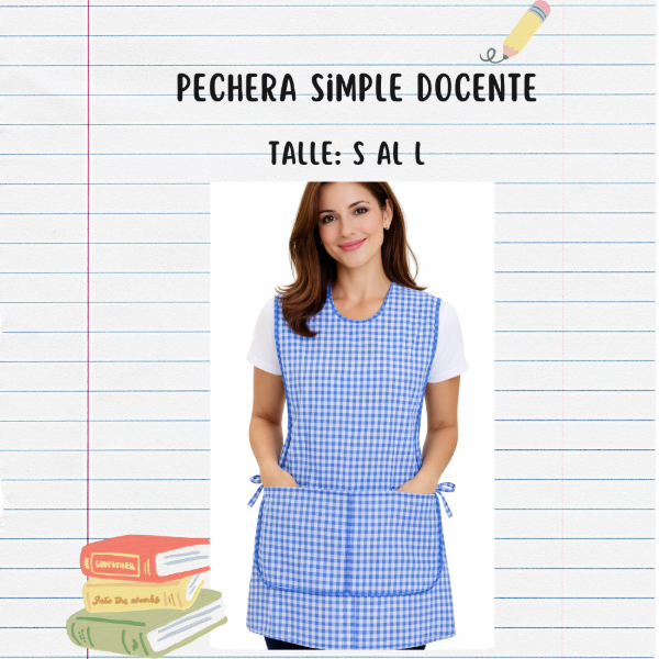 Producto - Pechera Docente Simple