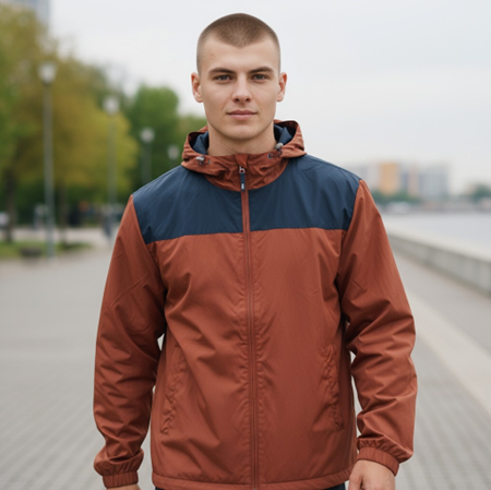 Producto - Rompeviento Importada - Color Bordo y Azul