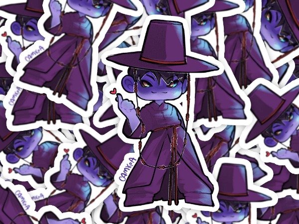 Producto - Jinu Idol Sticker Kpop Demon Hunters