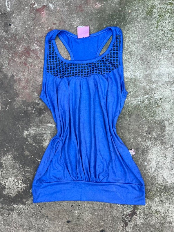 Producto - Musculosa Y2K Azul - T M