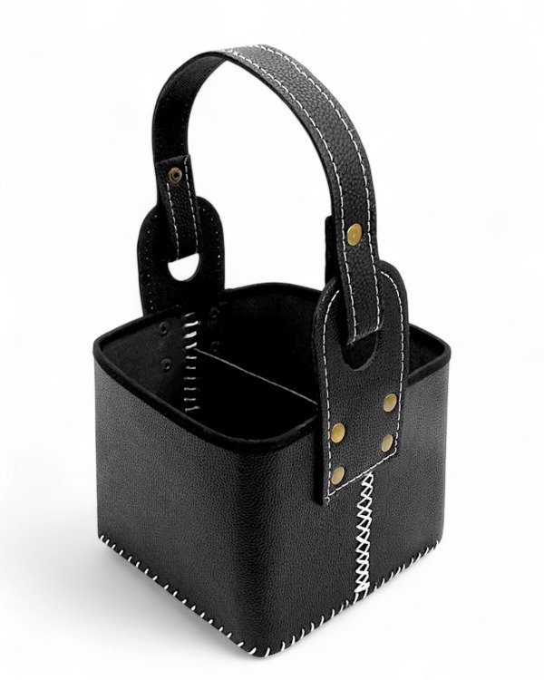 Producto - CANASTA MATERA CUERINA