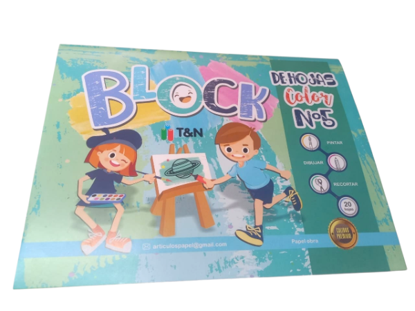 Producto - Block N5 x20Hs Color  TYN