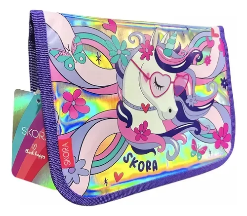 Producto - CARTUCHERA DESPLEGABL SKORA UNICORNIO