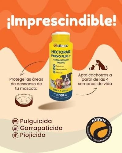 Producto - TALCO PULGUICIDA ELMER 100GRS - 2