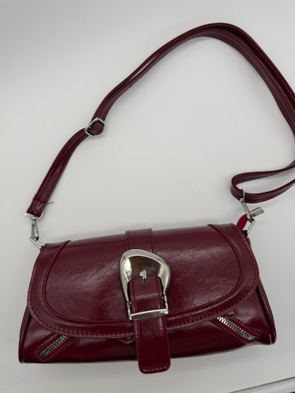 Producto - Cartera bandolera Borgoña - burgundy